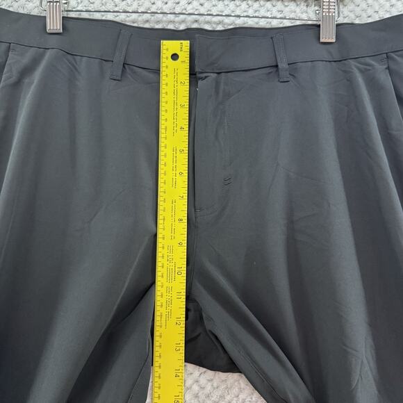 Fabletics Pants Mens 40X30 Black Jogger Pants Straight Leg Zip Pockets Athletic - Picture 12 of 16